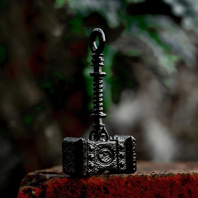 Beier 316L stainless Viking Norse Odin Thors Mjolnir Hammer Men from Quake Necklace pendant Animal Viking Jewelry LP366